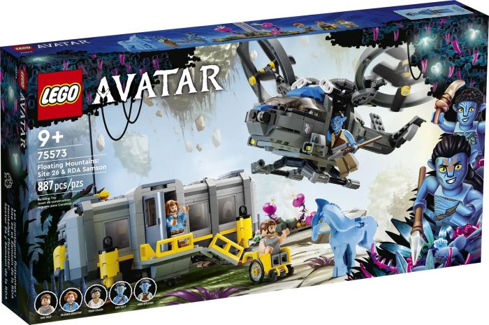 Конструктор LEGO Avatar Гори Алілуя: 26-а ділянка та вантажний конвертоплан «Самсон»