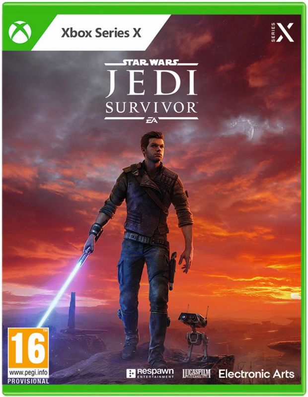 Гра консольна Xbox Series X Star Wars Jedi Survivor, BD диск