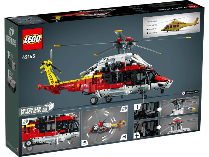 Конструктор LEGO Technic Рятувальний гелікоптер Airbus H175