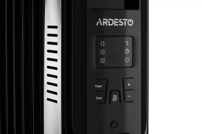 Масляний радіатор Ardesto OFH-E09X2, 9 секцій, 2000 Вт