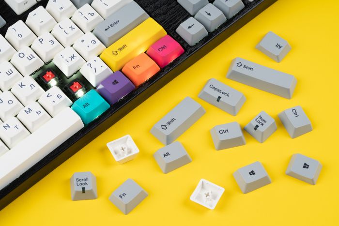 Клавіатура Varmilo VEA108 CMYK Cherry Mx Blue Multicolor