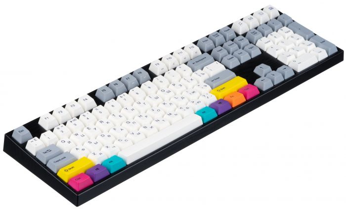 Клавіатура Varmilo VEA108 CMYK Cherry Mx Blue Multicolor