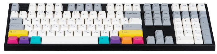 Клавіатура Varmilo VEA108 CMYK Cherry Mx Blue Multicolor