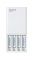 Зарядний пристрій Panasonic USB in/out з функцією Power Bank+4AA 2000 mAh