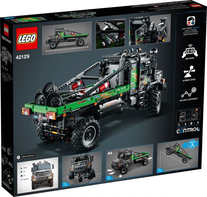 Конструктор LEGO Technic Повнопривідна вантажівка для випробувань Mercedes-Benz Zetros