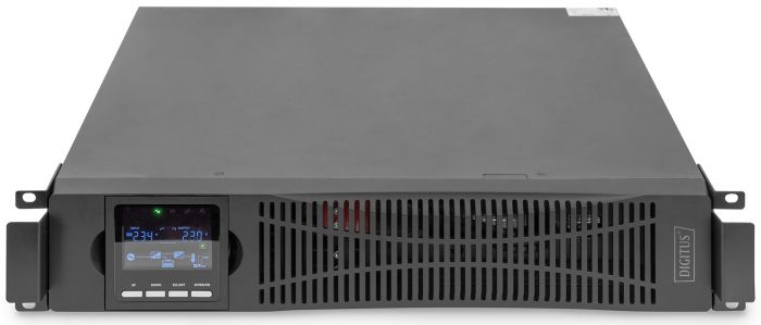 ДБЖ DIGITUS OnLine, 2000VA/2000W, LCD, 8xC13, RJ45, RS232, USB, Rack/Tower
