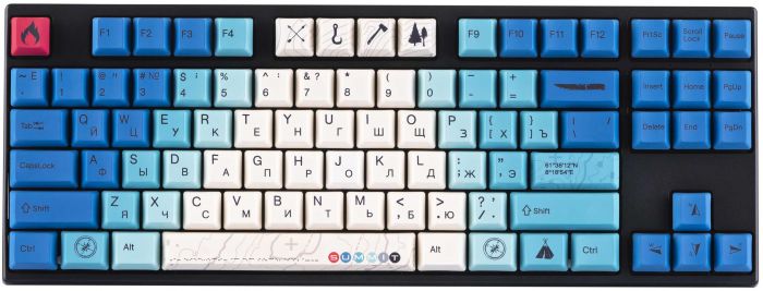 Клавіатура Varmilo VEA87 Summit R2 Cherry Mx Brown Multicolor