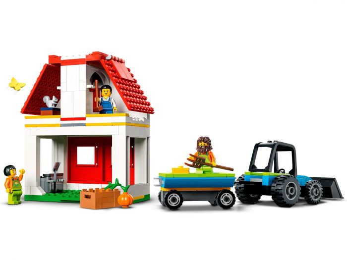 Конструктор LEGO City Farm Тварини на фермі та у хліві