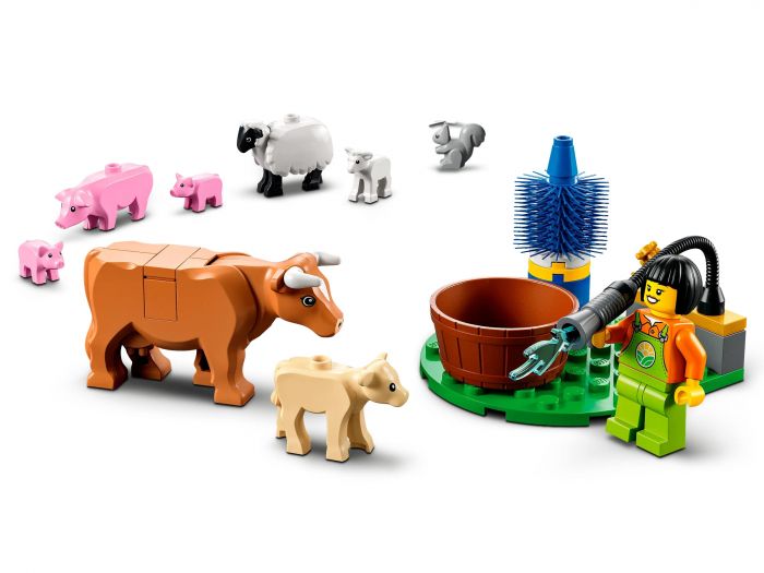 Конструктор LEGO City Farm Тварини на фермі та у хліві