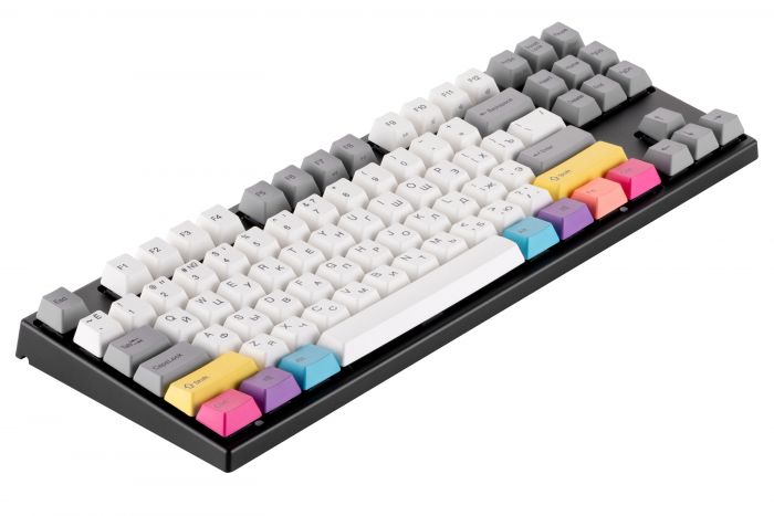 Клавіатура Varmilo VEA87 CMYK Cherry Mx Brown Multicolor