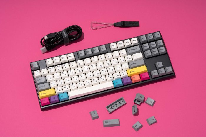 Клавіатура Varmilo VEA87 CMYK Cherry Mx Brown Multicolor