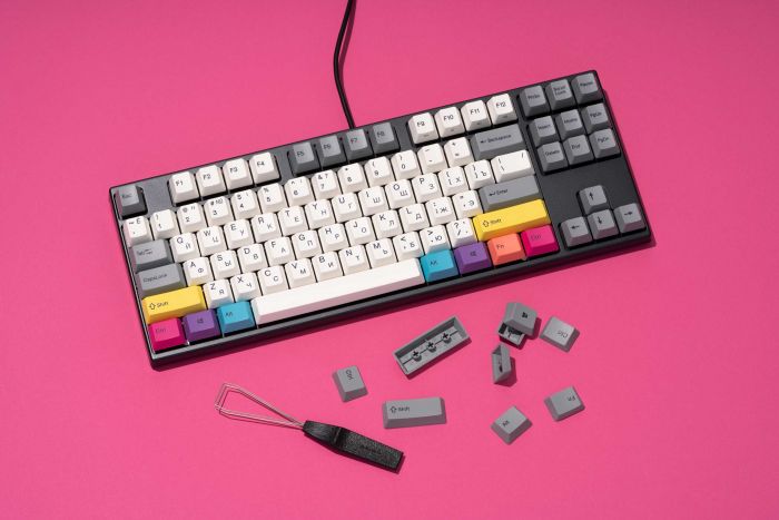 Клавіатура Varmilo VEA87 CMYK Cherry Mx Brown Multicolor