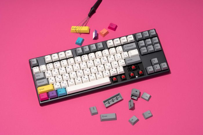 Клавіатура Varmilo VEA87 CMYK Cherry Mx Brown Multicolor