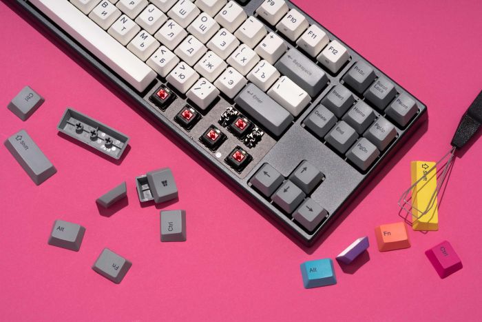 Клавіатура Varmilo VEA87 CMYK Cherry Mx Brown Multicolor