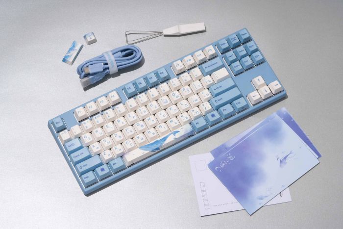 Клавіатура Varmilo VEA87 Sea Melody Cherry Mx Blue Multicolor
