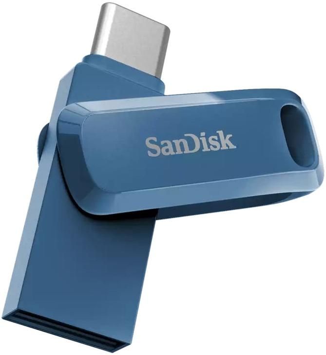 Накопичувач SanDisk  128GB USB-Type C Ultra Dual Drive Go Navy Blue