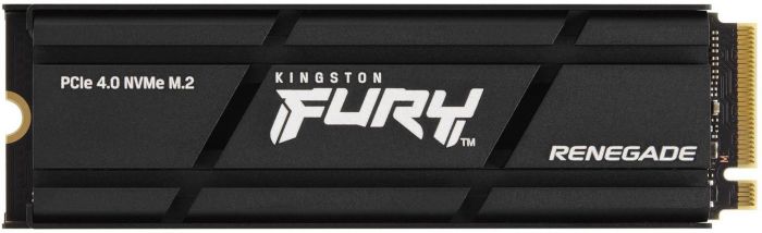 Накопичувач SSD Kingston M.2 500GB PCIe 4.0 Fury Renegade + радіатор