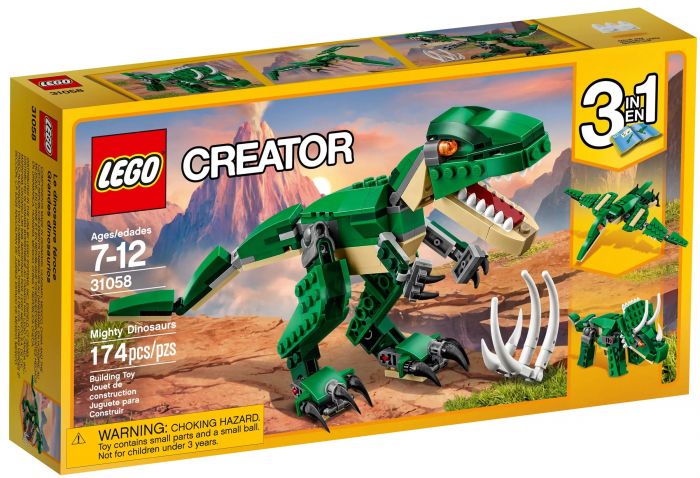 Конструктор LEGO Creator Могутні динозаври