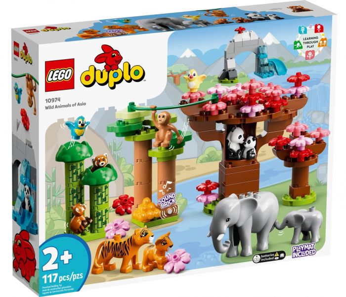 Конструктор LEGO DUPLO Town Дикі тварини Азії