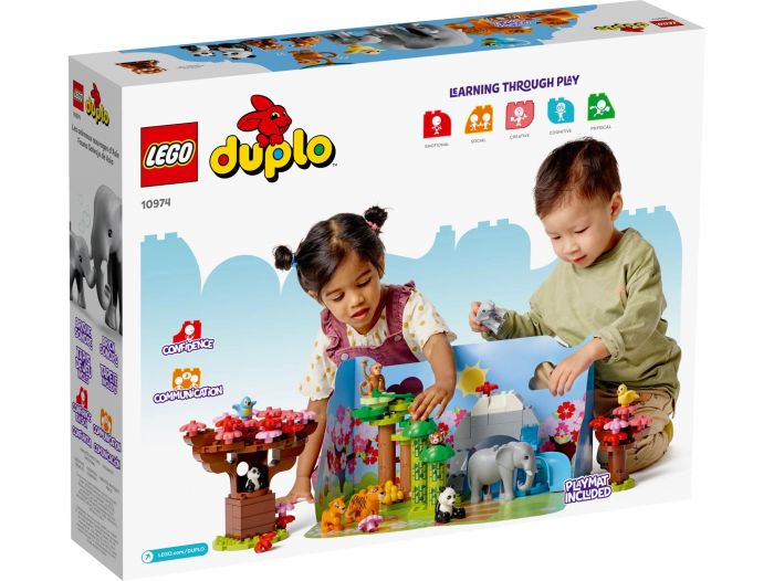 Конструктор LEGO DUPLO Town Дикі тварини Азії