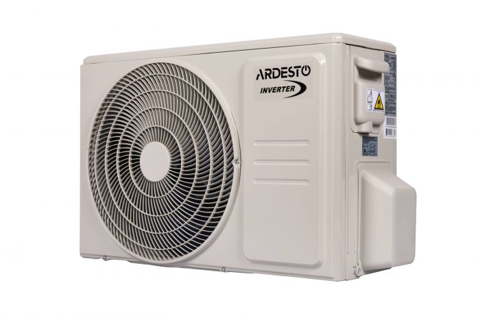Кондиціонер Ardesto ACM-12ERP-R32-WI-FI-AG-S, 35 м2, ERP інвертор, A++/A+, до -20°С, Wi-Fi, R32