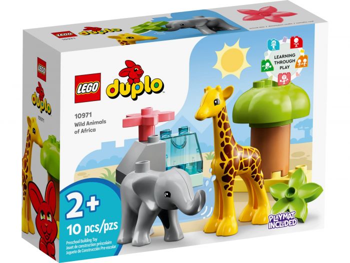 Конструктор LEGO DUPLO Town Дикі тварини Африки