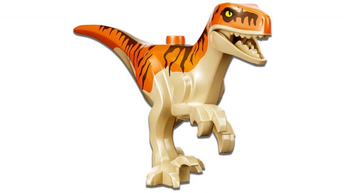 Конструктор LEGO Jurassic World Втеча атроцираптора та тиранозавра