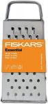 Терка 4-х стороння Fiskars Essential, нерж. сталь
