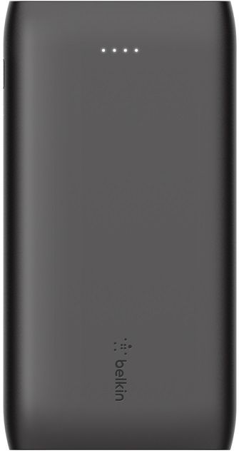 Універсальна літієва батарея Power Bank Belkin 10000mAh, 18W, USB-A, USB-C Black