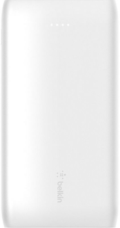 Універсальна літієва батарея Power Bank Belkin 10000mAh, 18W, USB-A, USB-C White