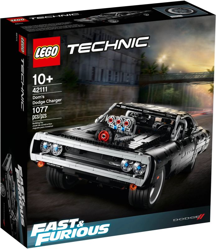 Конструктор LEGO Technic Dodge Charger Домініка Торетто