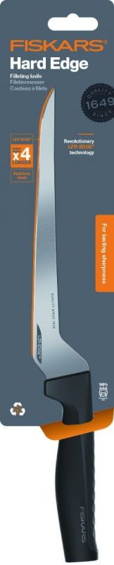 Кухонний ніж філейний Fiskars Hard Edge, 21,7 см