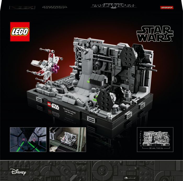 Конструктор LEGO Star Wars Діорама «Політ над Зіркою Смерті»