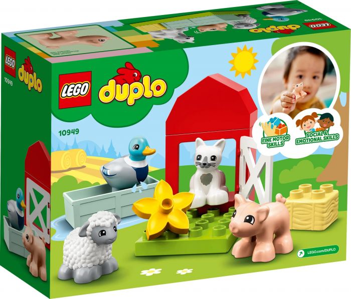 Конструктор LEGO DUPLO Догляд за тваринами на фермі