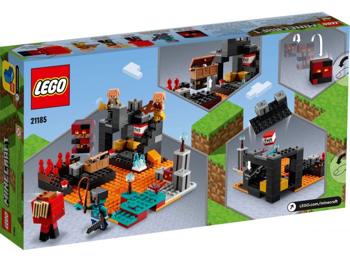 Конструктор LEGO Minecraft Бастіон підземного світу