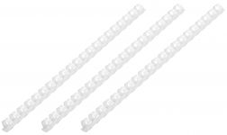 Пластикові пружини для біндера 2E, 45мм, білі, 50шт