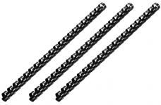 Пластикові пружини для біндера 2E, 51мм, чорні, 50шт