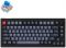 Клавиатура Keychron V1 84 Key QMK Gateron G PRO Blue Hot-Swap RGB Knob Carbon Black