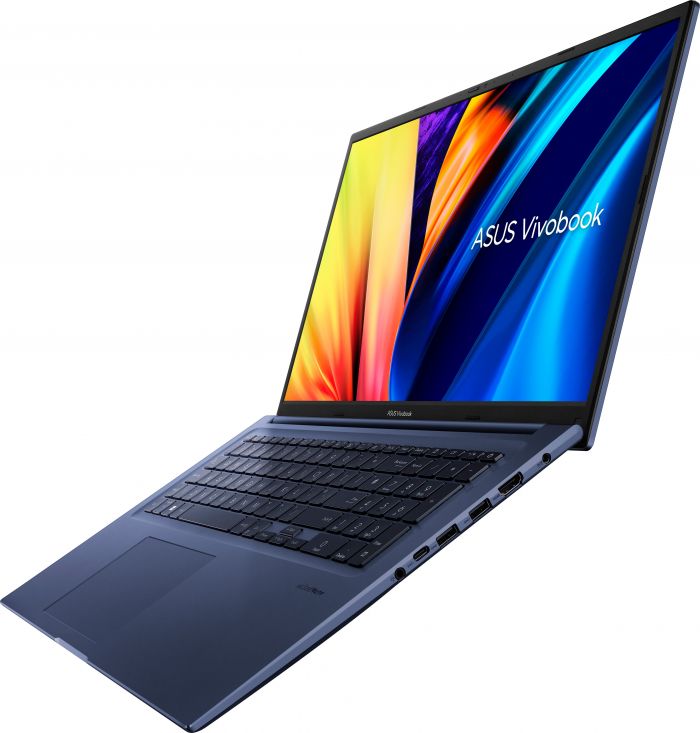 Ноутбук ASUS K1703ZA-AU147 17.3FHD IPS/Intel i3-1220P/12/256F/int/noOS/Blue