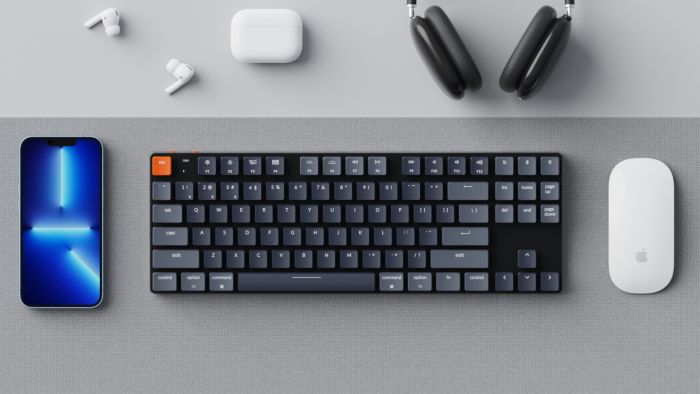 Клавіатура Keychron K1SE 87 Key Gateron Brown RGB WL UA Black