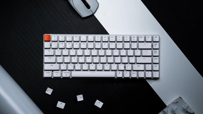 Клавіатура Keychron K3 84 Key Gateron Red WL UA White