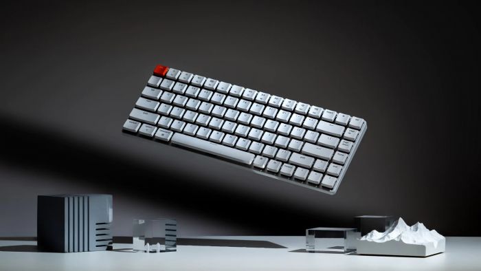 Клавіатура Keychron K3 84 Key Gateron Red WL UA White