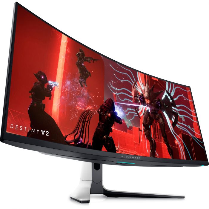 Монітор LCD 34" DELL AW3423DW 2xHDMI, DP, USB3.2, Audio, QD-OLED, 3440x1440, 21:9, 175Hz, 0.1ms, 149%sRGB, Delta E<2, CURVED, Adaptive-Sync, G-SYNC, HAS