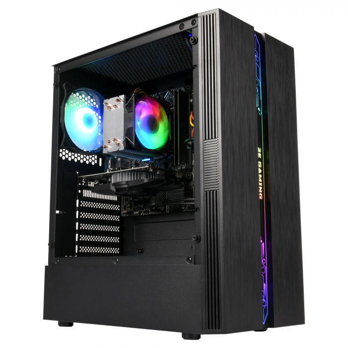 Комп’ютер персональний 2E Complex Gaming Intel i5-12400F/H610/8/256F+1000/NVD1030-2/Win11H/2E-G2107-500/500W