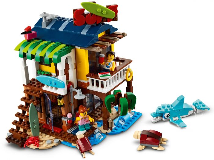 Конструктор LEGO Creator Пляжний будиночок серферів