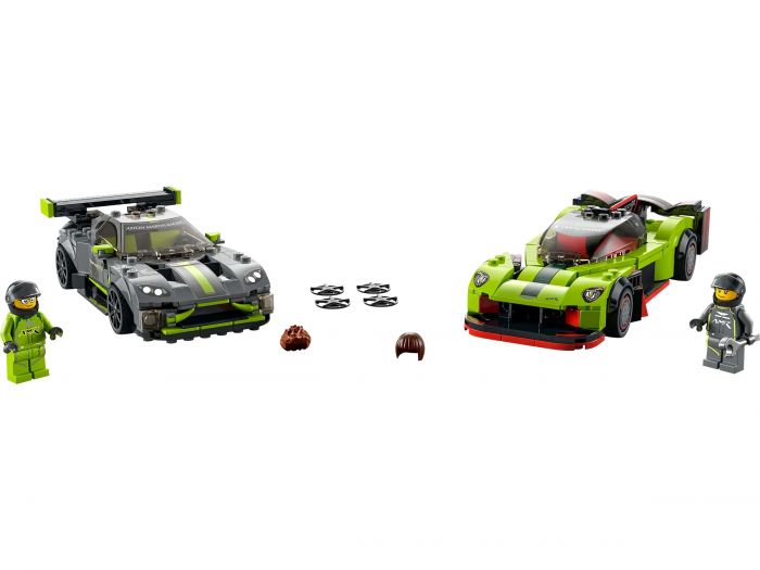 Конструктор LEGO Speed Champions Aston Martin Valkyrie AMR Pro и Aston Martin Vantage GT3