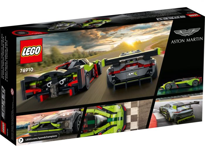 Конструктор LEGO Speed Champions Aston Martin Valkyrie AMR Pro и Aston Martin Vantage GT3