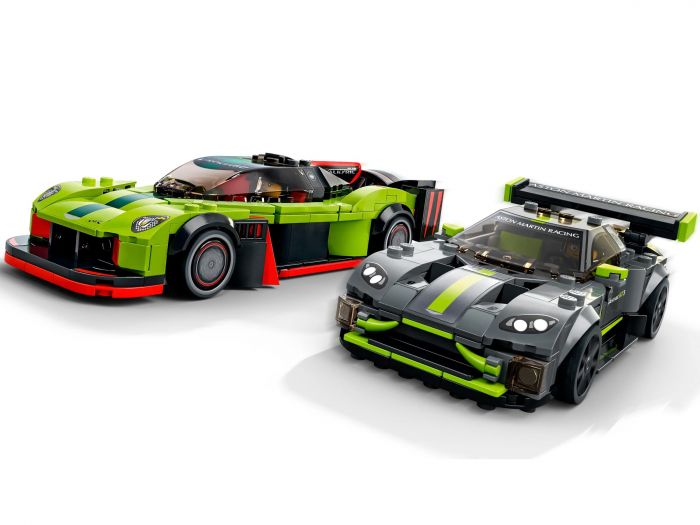 Конструктор LEGO Speed Champions Aston Martin Valkyrie AMR Pro и Aston Martin Vantage GT3