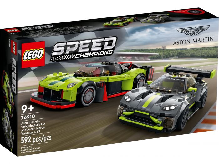 Конструктор LEGO Speed Champions Aston Martin Valkyrie AMR Pro и Aston Martin Vantage GT3