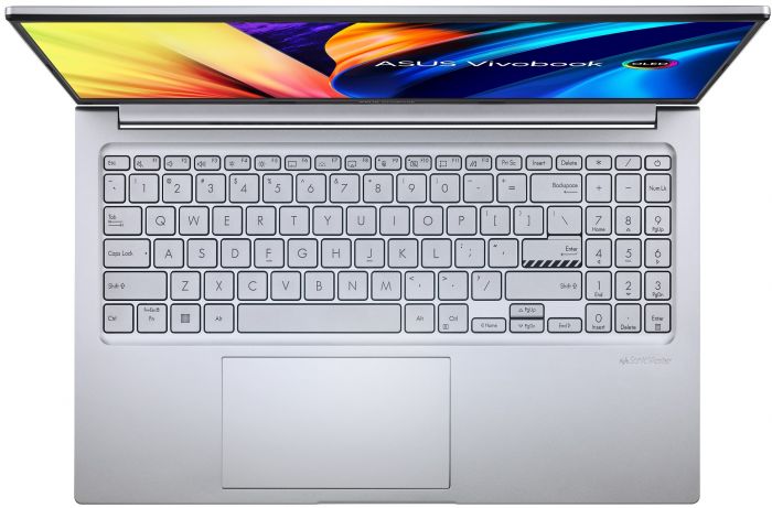 Ноутбук ASUS M1503IA-L1039 15.6FHD OLED/AMD R5-4600H/16/512F/int/noOS/Silver